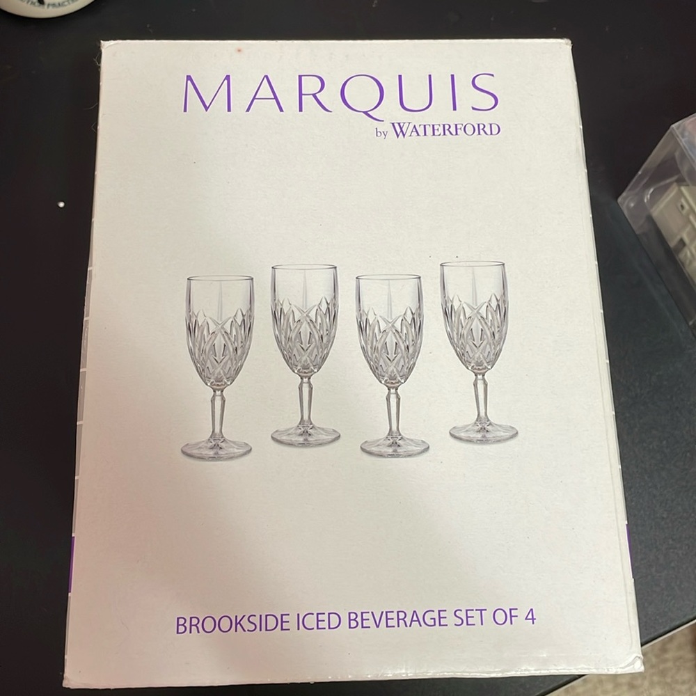 Marquis by Waterford Brookside Iced Beverage Set Of 4